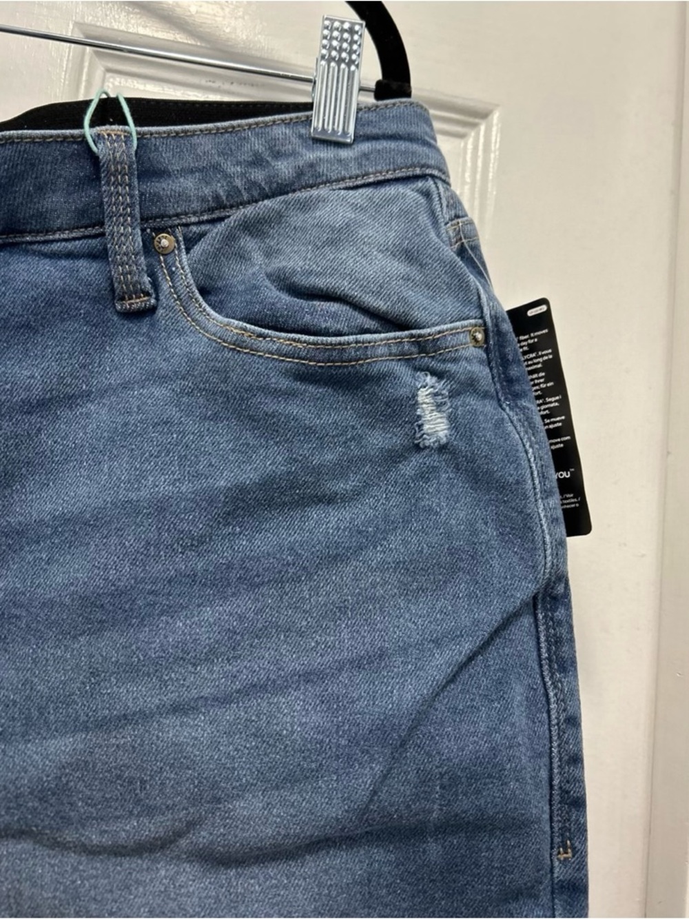 LULAROE Women's Stretch 90’s Relaxed Denim Blue Jeans size 32 / 14 - Picture 5 of 7